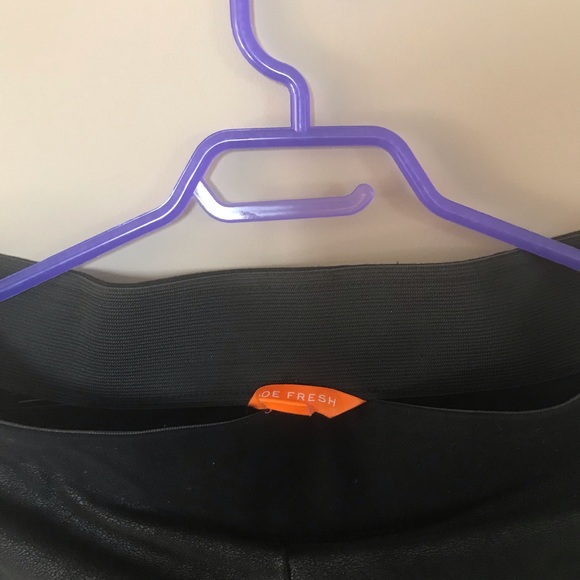 Leather like pants from joe fresh size medium - Picture 7 of 7